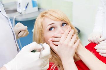 woman undergoing sedation dentistry long beach ca