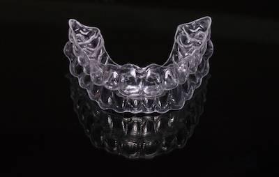 An image of Invisalign clear aligners in Long Beach CA
