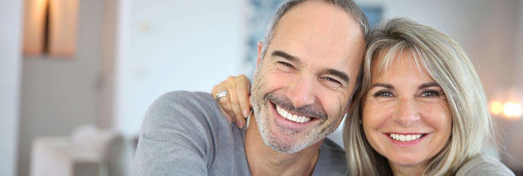 couple having with all-on-4 implants | long beach dentist