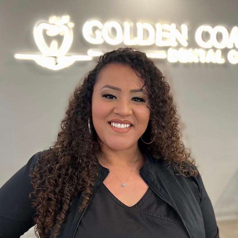 Claudia Ordaz, front office receptionist at Golden Coast Dental Care