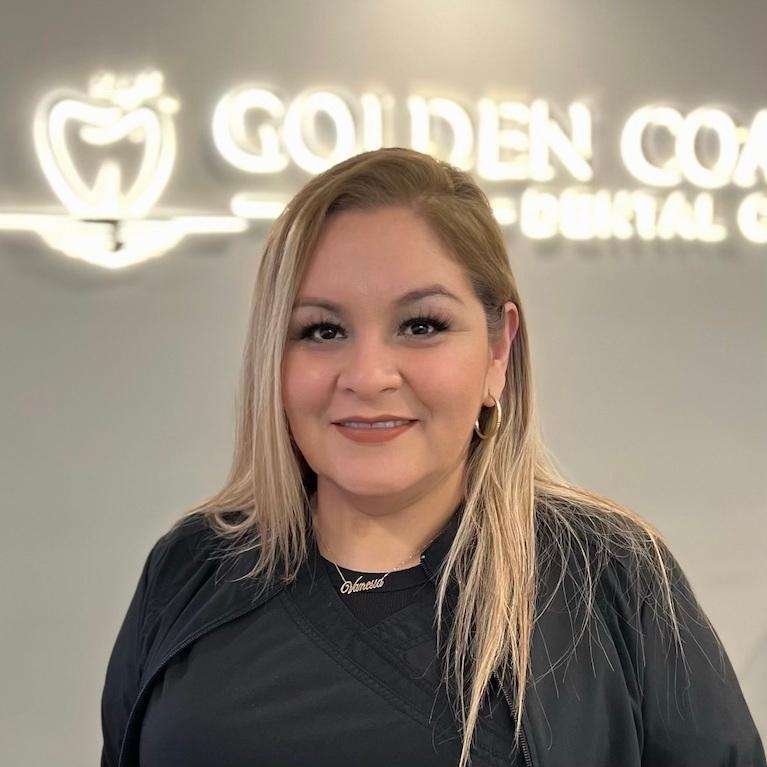 Vanessa Magallon, front office manager at Golden Coast Dental Care