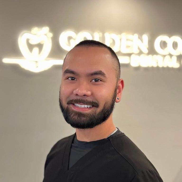 Victor Lagos, back floor supervisor at Golden Coast Dental Care in Long Beach